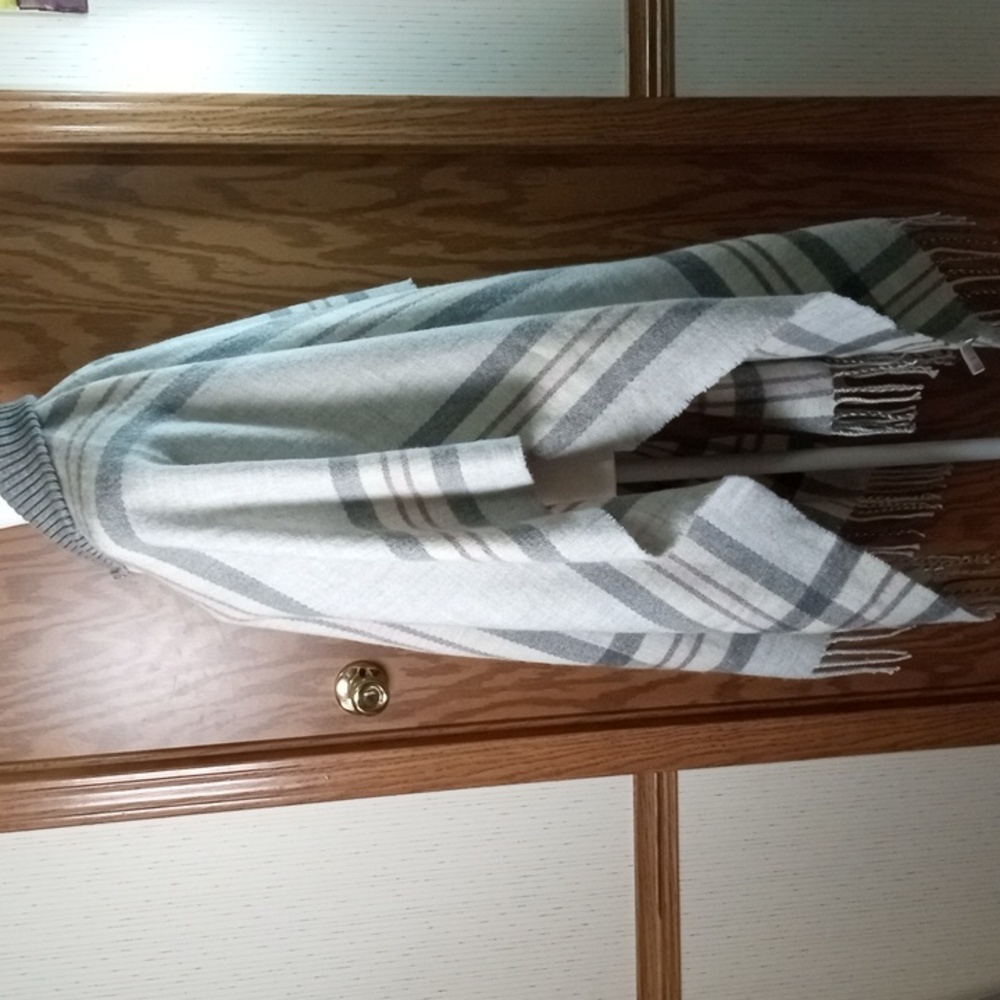 COCO + CARMEN, Zip Up Poncho, Fall, Travel, Vacation, Office, Casual - Picture 7 of 11